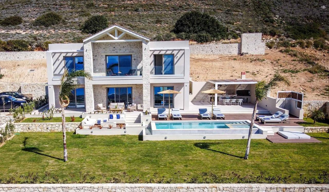Cielo E Mare Villas I "Free" Heated Pools & Seaview Phalasarna Exteriör bild