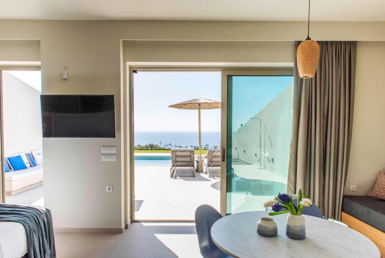 Cielo E Mare Villas I "Free" Heated Pools & Seaview Phalasarna Exteriör bild