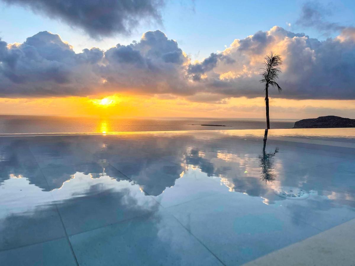 Cielo E Mare Villas I "Free" Heated Pools & Seaview Phalasarna Exteriör bild