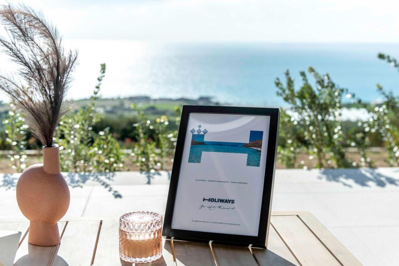 Cielo E Mare Villas I "Free" Heated Pools & Seaview Phalasarna Exteriör bild