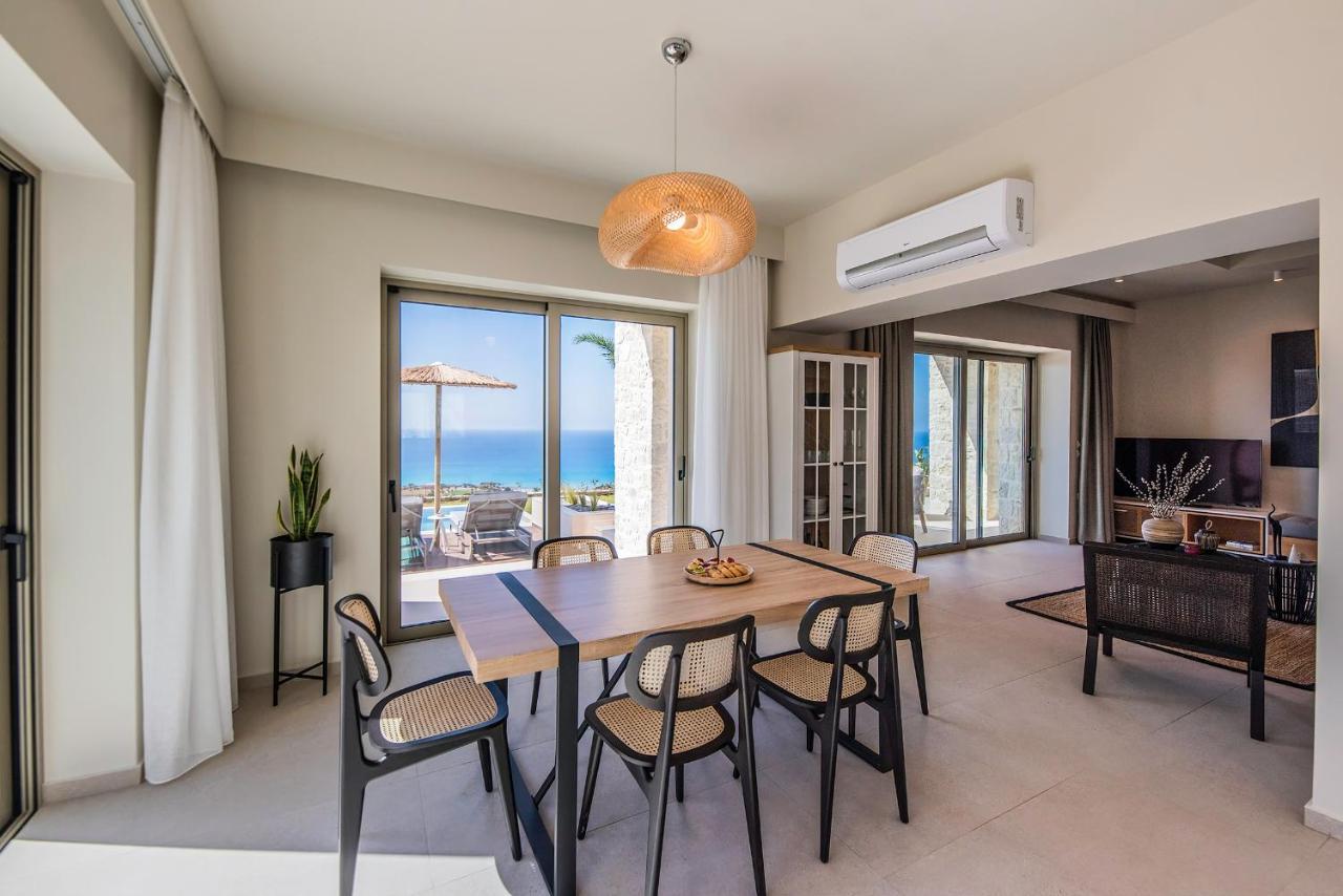 Cielo E Mare Villas I "Free" Heated Pools & Seaview Phalasarna Exteriör bild