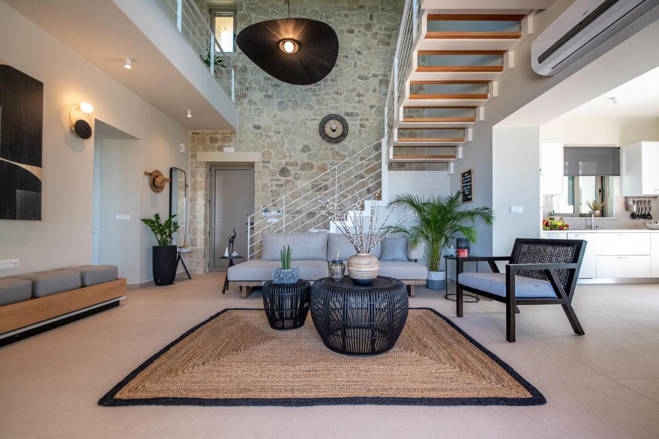 Cielo E Mare Villas I "Free" Heated Pools & Seaview Phalasarna Exteriör bild