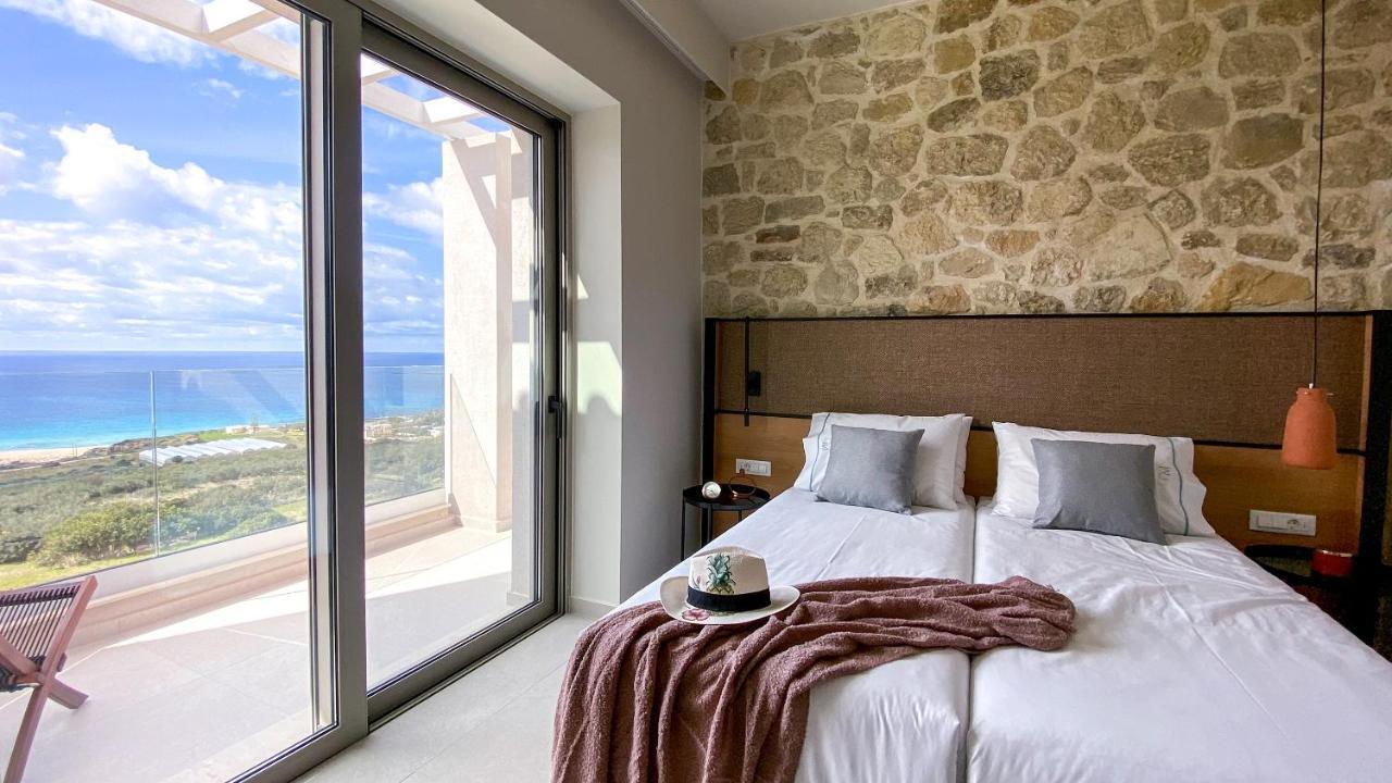 Cielo E Mare Villas I "Free" Heated Pools & Seaview Phalasarna Exteriör bild