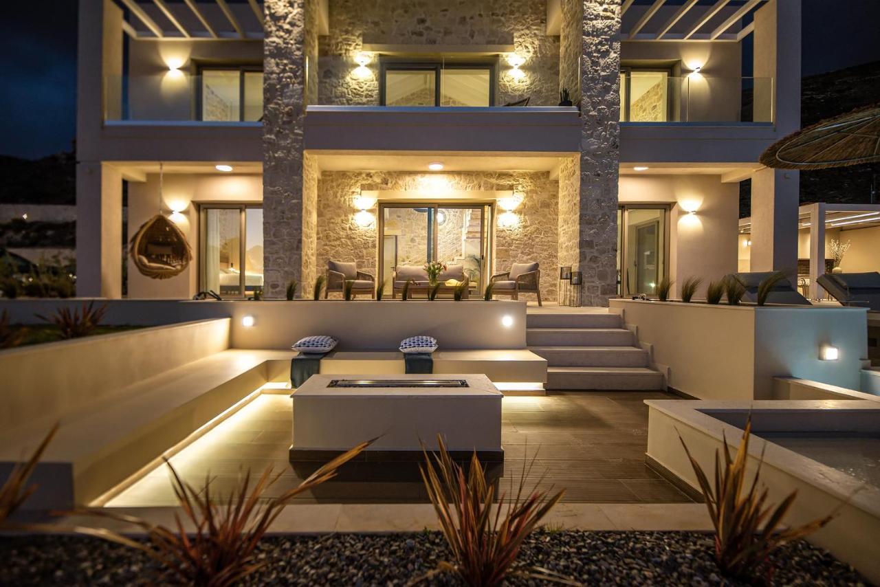 Cielo E Mare Villas I "Free" Heated Pools & Seaview Phalasarna Exteriör bild