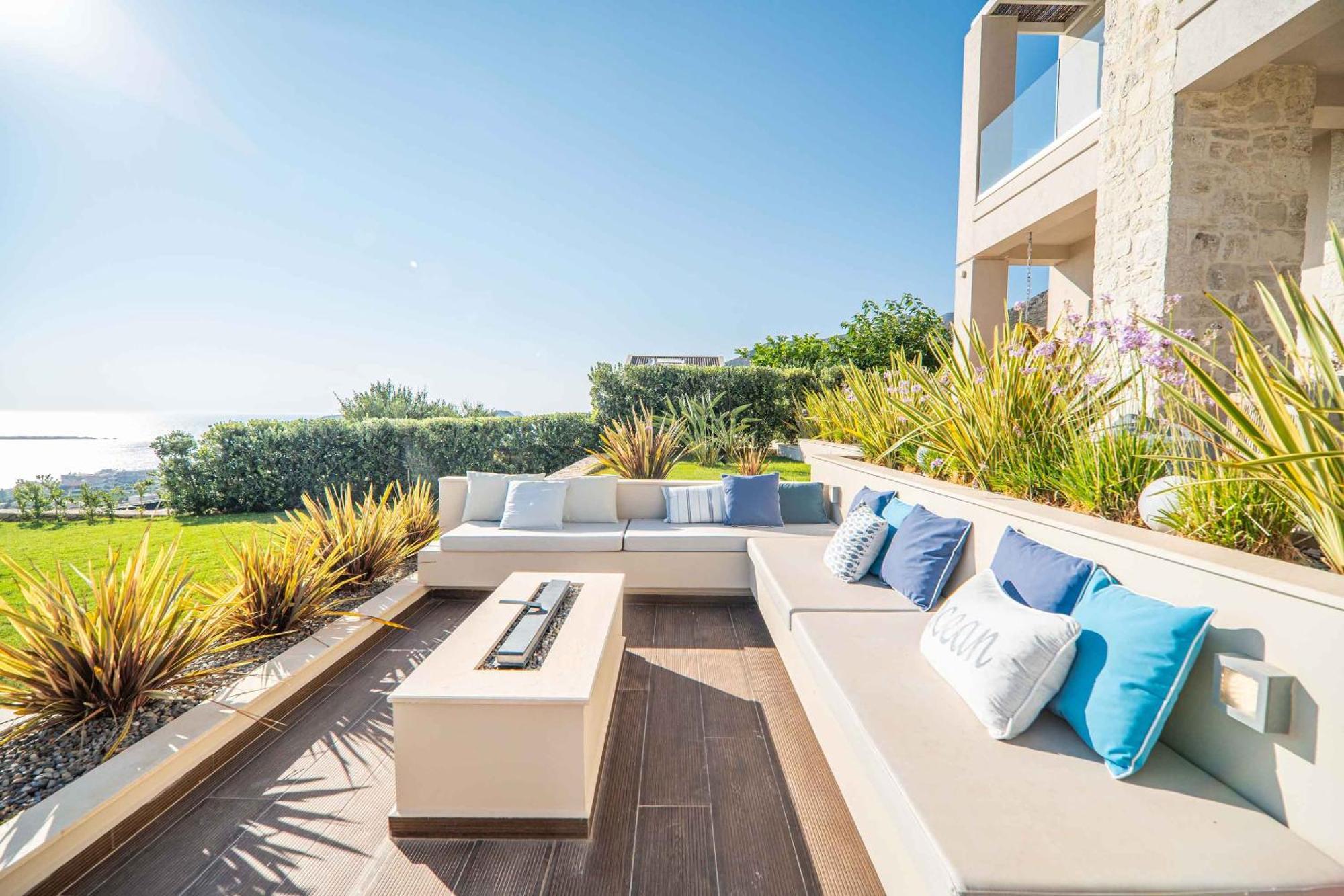 Cielo E Mare Villas I "Free" Heated Pools & Seaview Phalasarna Exteriör bild