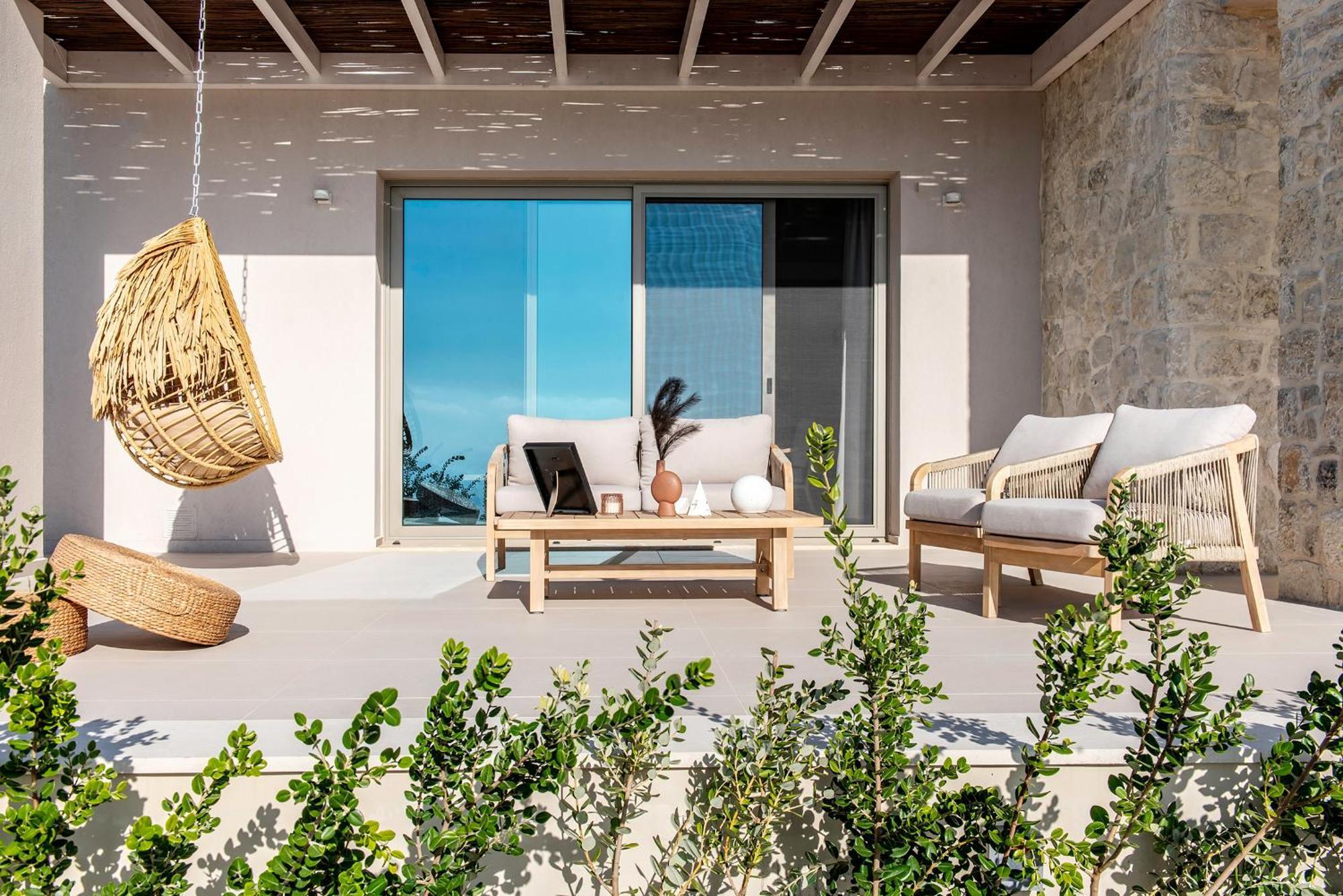 Cielo E Mare Villas I "Free" Heated Pools & Seaview Phalasarna Exteriör bild